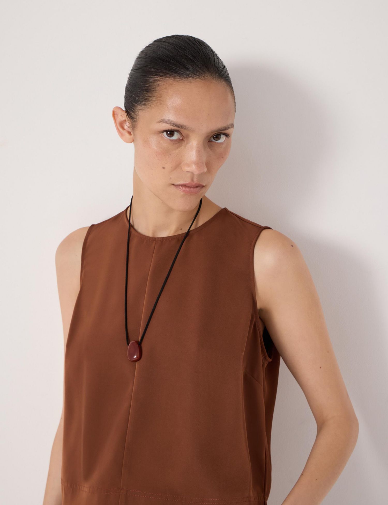 Women's Vera Satin Shell Top