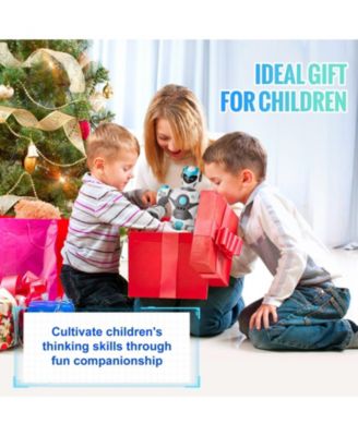 Interactive RC Robot Toy with Voice Control Music Stories and Programming Play