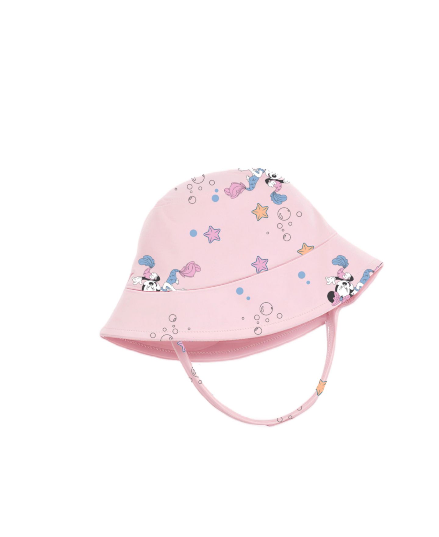 Детский комплект Disney Minnie для девочки: накидка, купальник и панама, цвет: Розовый — фото 7