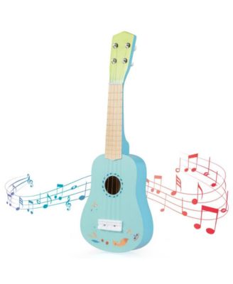 Kids Beginner Ukulele with Nylon Strings and Basswood Body for Early Music Learning