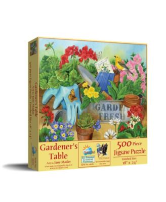 Gardener's Table 500 piece Jigsaw Puzzle for Adults