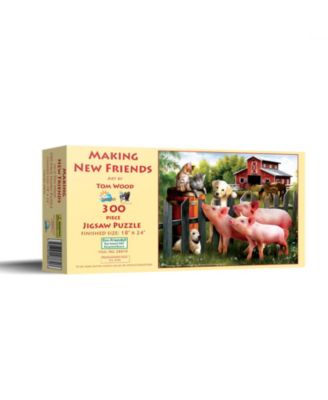 Making New Friends 300 piece Jigsaw Puzzle for Adults