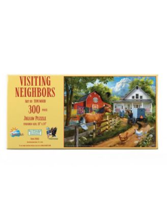 Visiting Neighbors 300 piece Jigsaw Puzzle for Adults