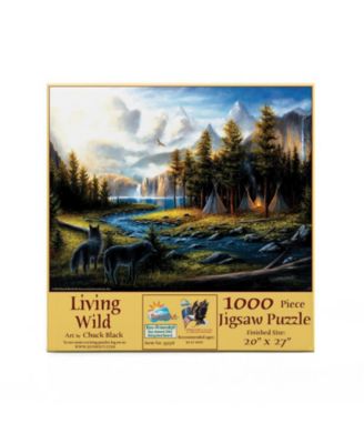 Living Wild 1000 piece Jigsaw Puzzle for Adults