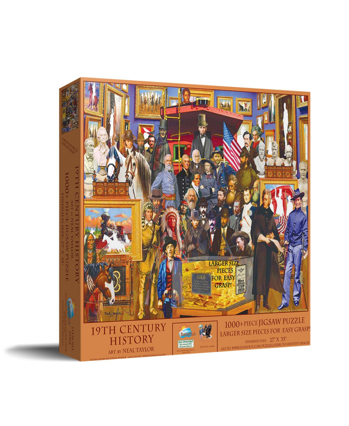 SunsOut 19th Century History 1000 piece Jigsaw Puzzle for Adults Large Pieces