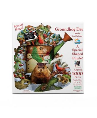 Groundhog Day 1000 piece Jigsaw Puzzle for Adults Special Shape Groundhog Day