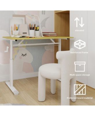 Streamdale Adjustable Height Study Desk - Kids & Adults, Compact Design