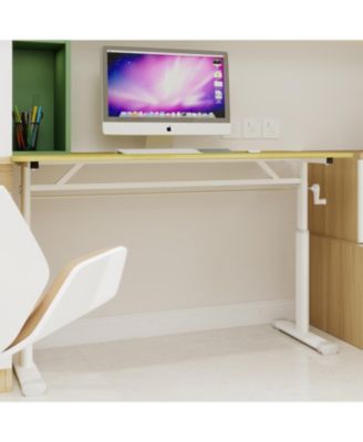 Adjustable Height Study Desk - Kids & Adults, Compact Design