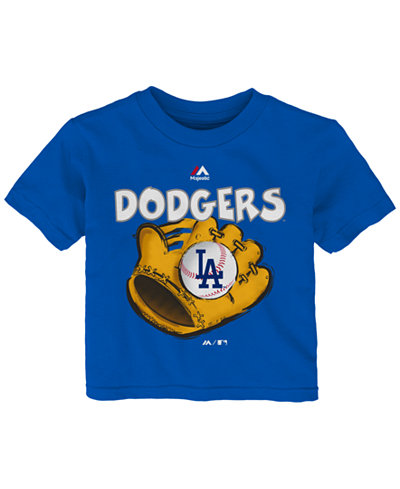 Majestic Toddlers' Los Angeles Dodgers Baseball Mitt T-Shirt