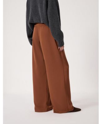 Women's Lya Satin Twill Wide Leg Pants