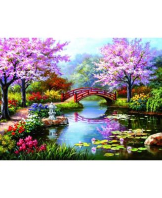 Japanese Garden in Bloom 300 piece Jigsaw Puzzle for Adults