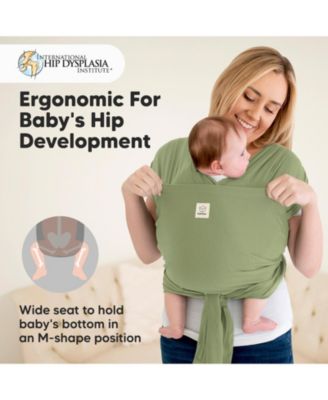 D-Lite Baby Wrap Carrier, Adjustable Baby Carrier, Baby Sling, Newborn, Infant, Toddler 7-44lbs