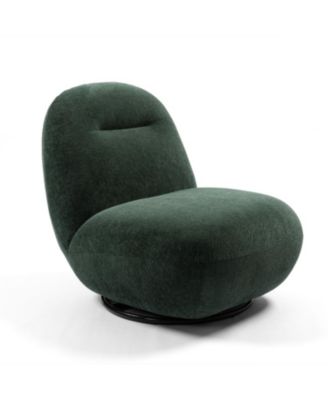 Luxury Velvet Swivel Accent Chair (2PCS)