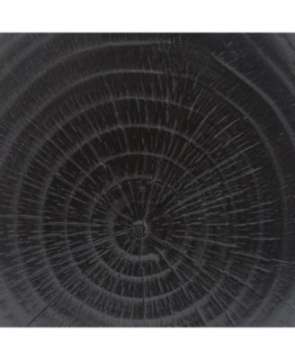 Hollow Side Table, Wood-like texture