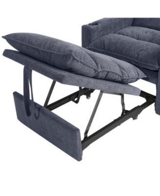 Convertible Sofa Chair Bed - Grey