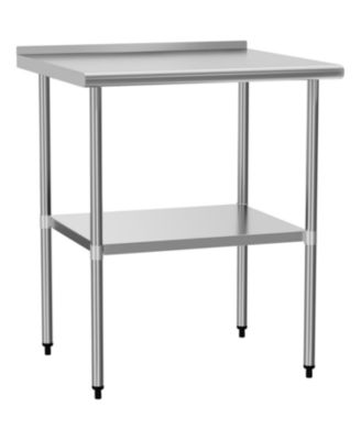 Stainless Steel Table 30x36 with Adjustable Shelf