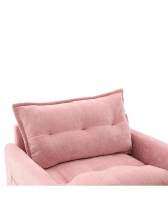 Swivel Barrel Accent Chair - Mid Century Modern