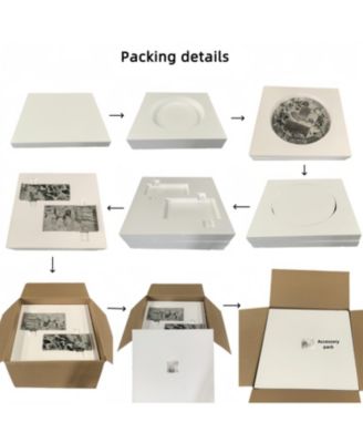 Marble Coffee Table - 17.7"