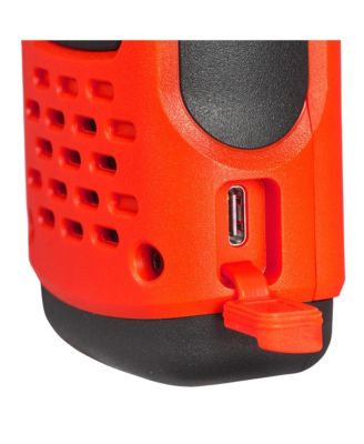 T605_H2OV2 35 mi. Waterproof Two-Way Radio Bright Orange 2-Pack w/ Accessories