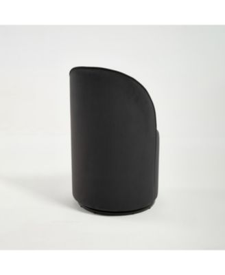 Upholstered Swivel Barrel Dining/Accent Chair