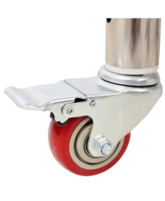 Streamdale Stainless Steel Prep Table 24x24 with Backsplash