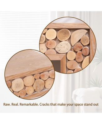 Streamdale Rustic Wood Console Table - 62" Entryway/Sofa Table