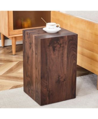 Walnut Wood Grain Coffee Table - Luxurious Design, Living Room Accent