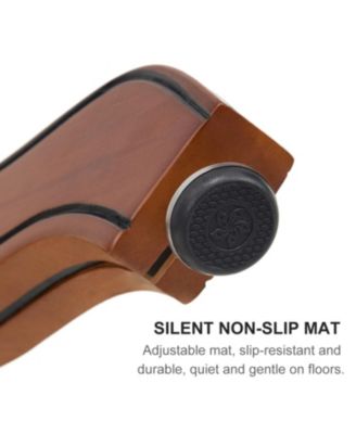 Cow Leather Adjustable Swivel Bar Stool - Brown