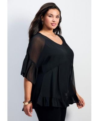 Women's Harlow Frill Detail Blouse