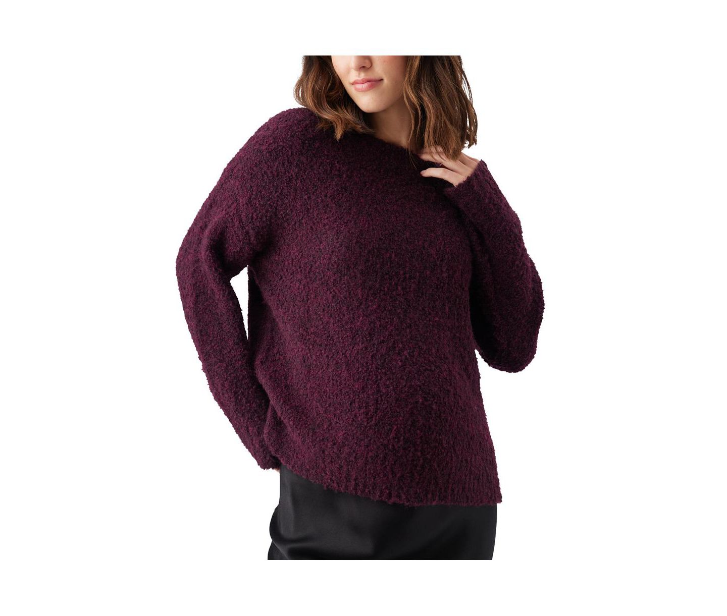 Трикотажная одежда Ripe Maternity Theo Cosy для беременных, цвет: Бордовый — фото 1
