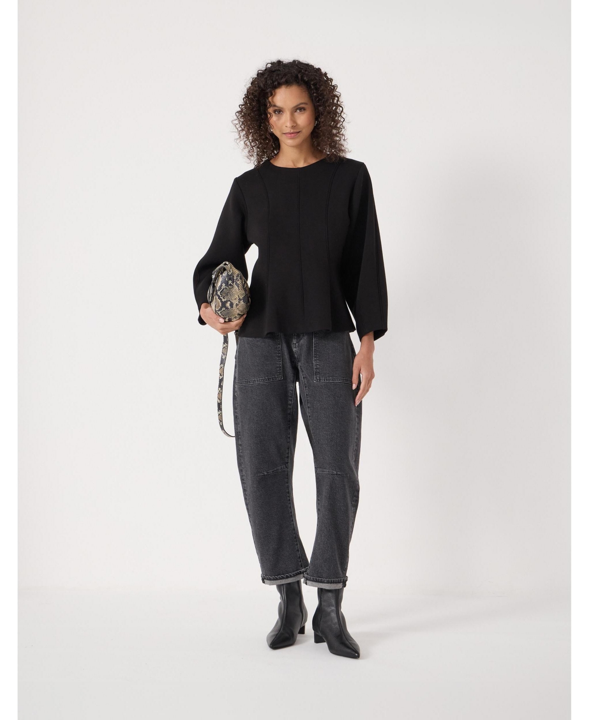 Hush Women's Seam Detail Smart Jersey Top