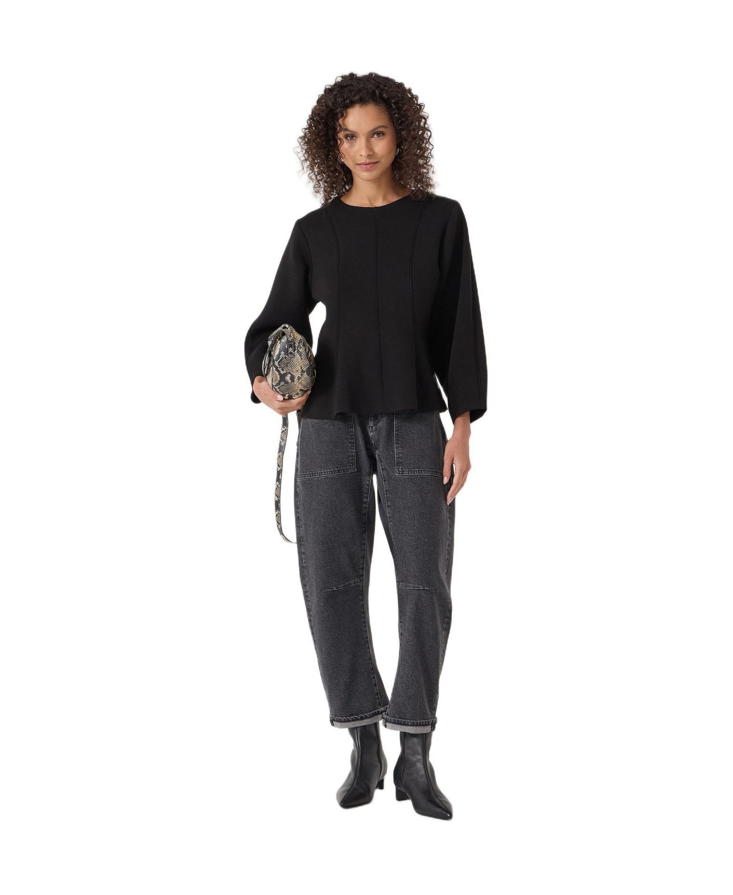 Women's Seam Detail Smart Jersey Top