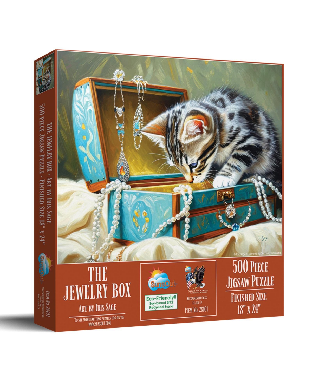 SunsOut The Jewelry Box 500 piece Jigsaw Puzzle for Adults