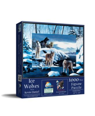 Ice Wolves 1000 piece Jigsaw Puzzle for Adults