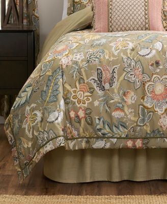Belle Floral 4-Pc. Comforter Set, Queen
