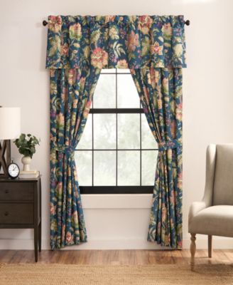 Secret Garden Tailored Window Valance, 80" x 17"