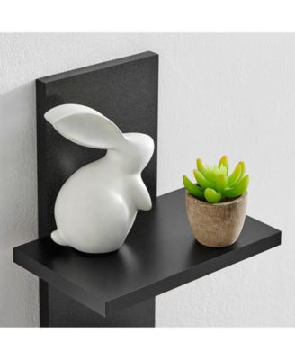 Arica Utility Column 4-Tier Spine Wall Shelves