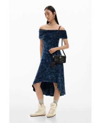 Women's Crossbody wallet floral appliques