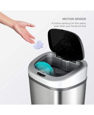 21 Gallons Automatic Touchless Kitchen Trash Can with Lid, Motion Sensor Trash Can for Kitchen