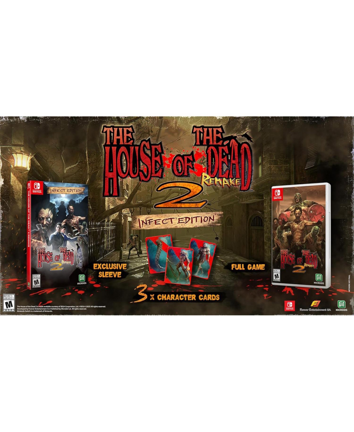 House Of The Dead 2 Remake Limited Edition for Nintendo Switch