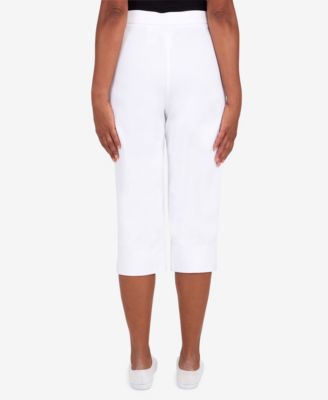 Petite Classic Allure Super Stretch Pull-On Clam Digger