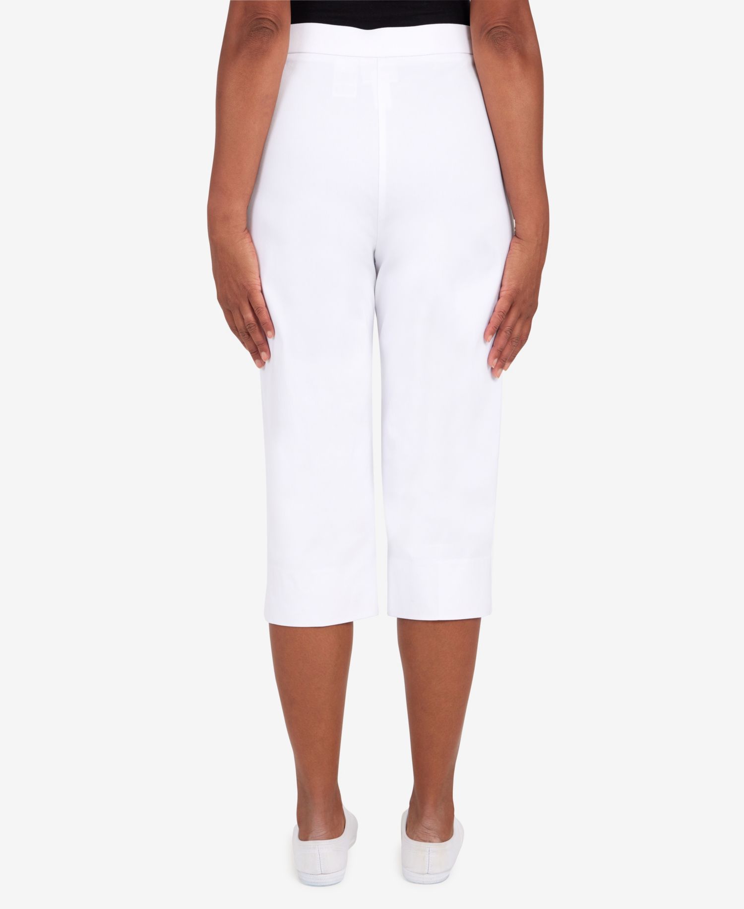 Petite Classic Allure Stretch Clamdigger Pants