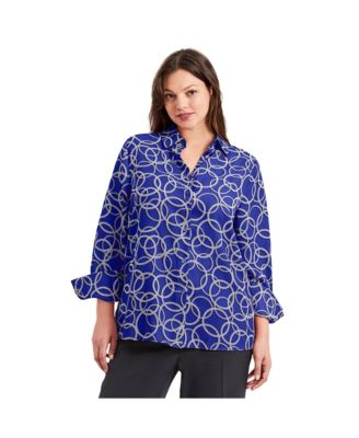 Women's Button Front Blouse