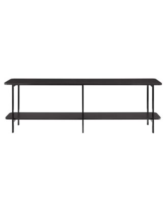 Celine 71" Wood 2-Shelf Console Table