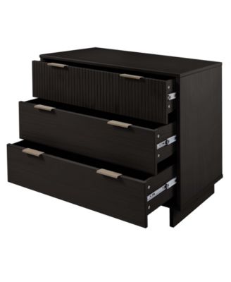 Granville 38" Solid Wood 3-Drawer Dresser