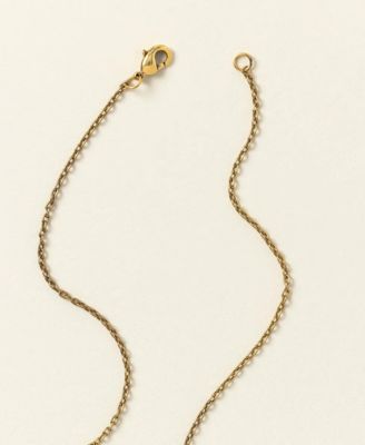 Emilie Shapiro Kintsugi Sterling Silver 14k Gold Pendant Necklace