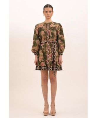 Women's Rosette Mini Dress