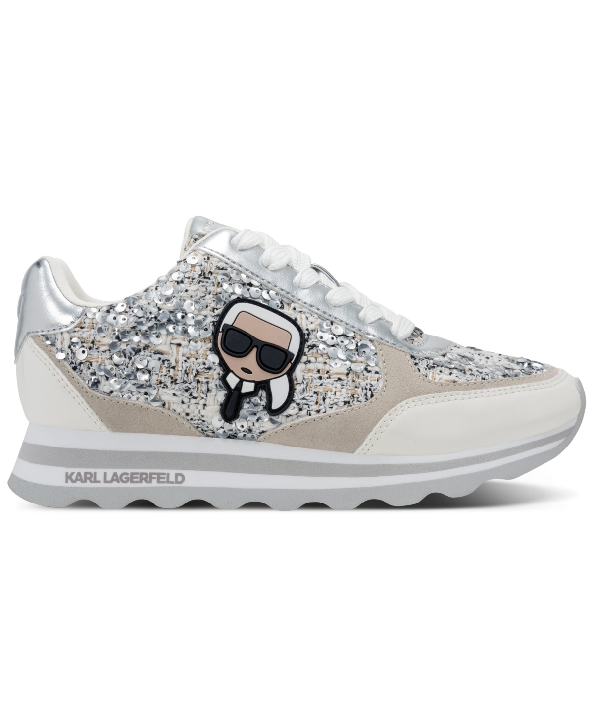Karl Lagerfeld Paris Women's Meade Lace-Up Sneakers