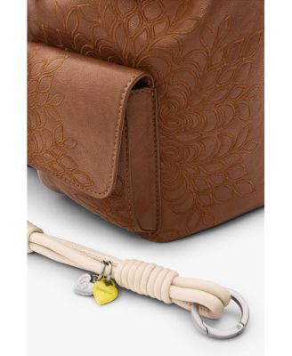 Women's Small embroidered backpack