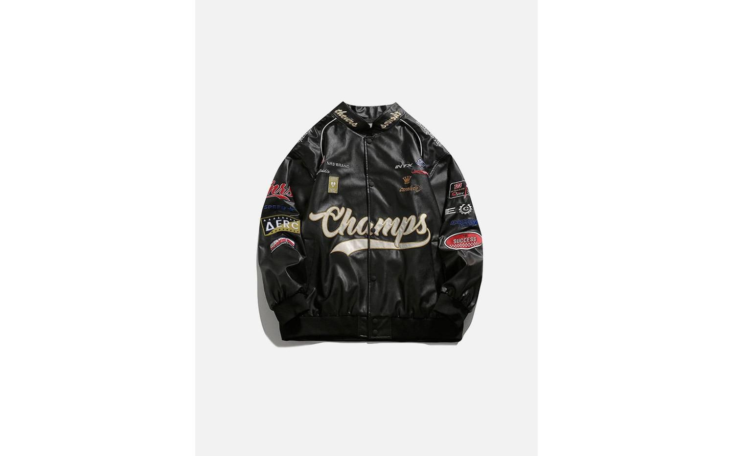 Men's Champs Racing Button-Up Jacket